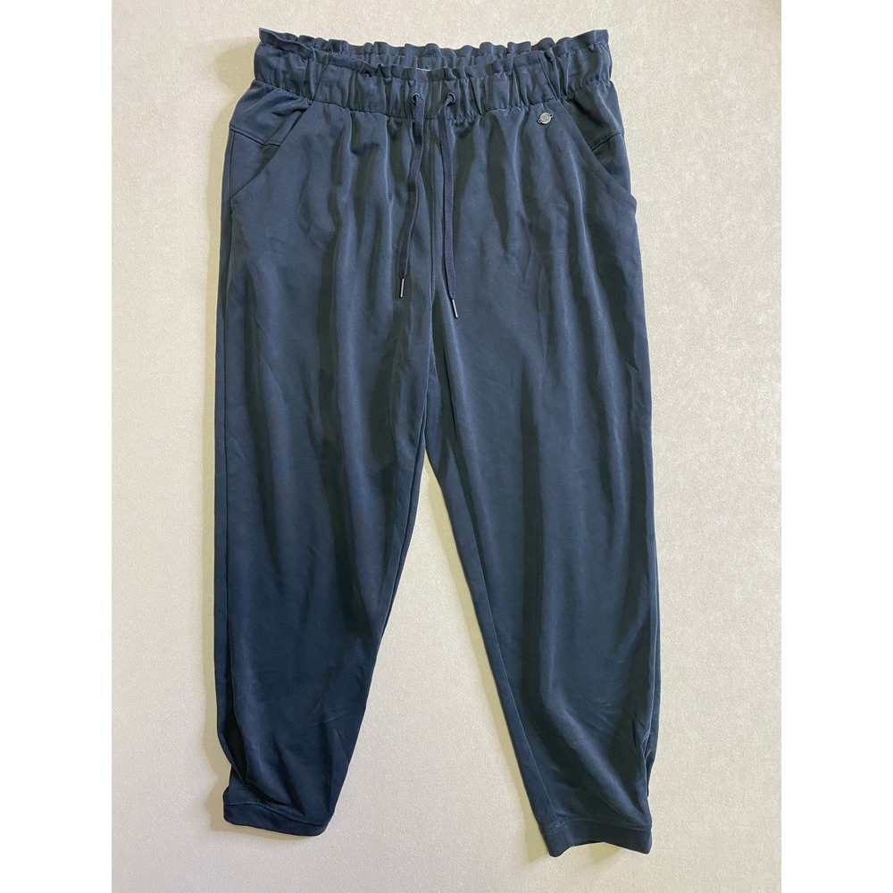 CALIA Carrie Underwood Women Gray Paperbag Waist Jogger Pants Size M